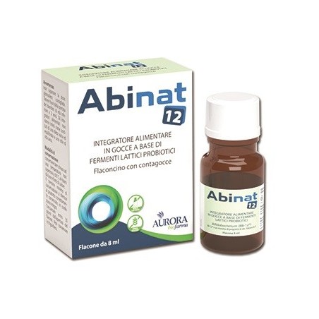 Aurora Biofarma Abinat12 flaconcino con contagocce 8 ml