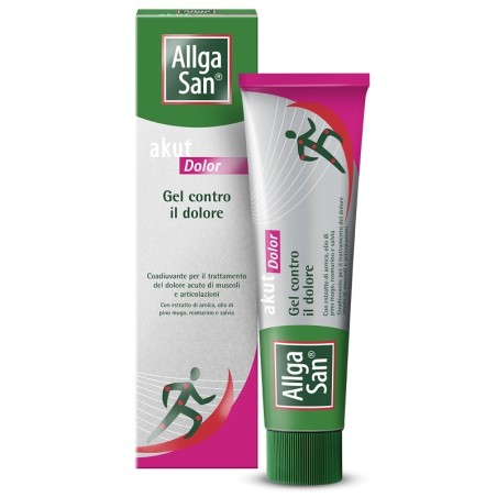 Naturwaren Allga san akut dolor gel con estratto di arnica 100 ml