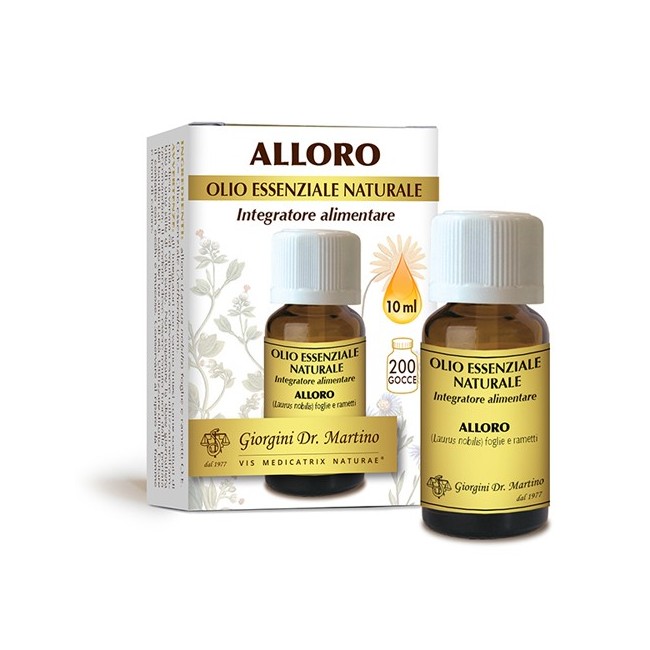 Dottor Giorgini Alloro olio essenziale naturale gocce 10 ml