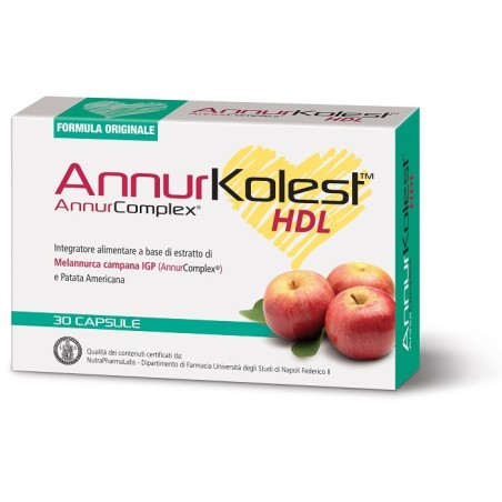 Annurkolest 30 capsule integratore con mela annurca