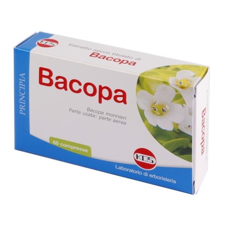 Kos Bacopa monnieri estratto secco integratore 60 compresse