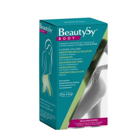 Syrio Beauty sy body integratore per cellulite 15 stick pack