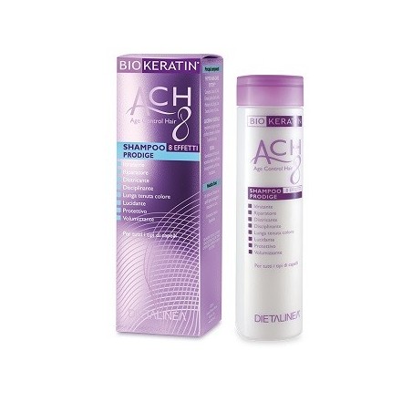 Biokeratin ach8 shampoo prodige per capelli spenti 100 ml