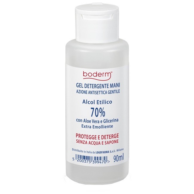 Boderm hand cleansing gel disinfettante per le mani 70% 90 ml