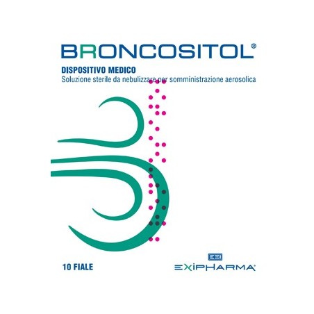 Exipharma Broncositol soluzione sterile da nebulizzare 10 fiale 3 ml