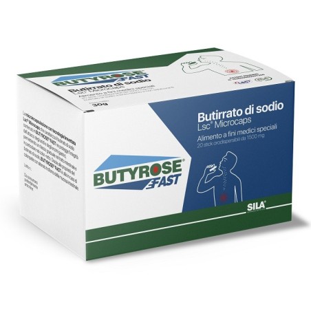 Butyrose fast 20 stick integratore per colon irritabile