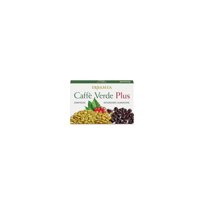 Erbamea Caffe' verde plus integratore 24 compresse