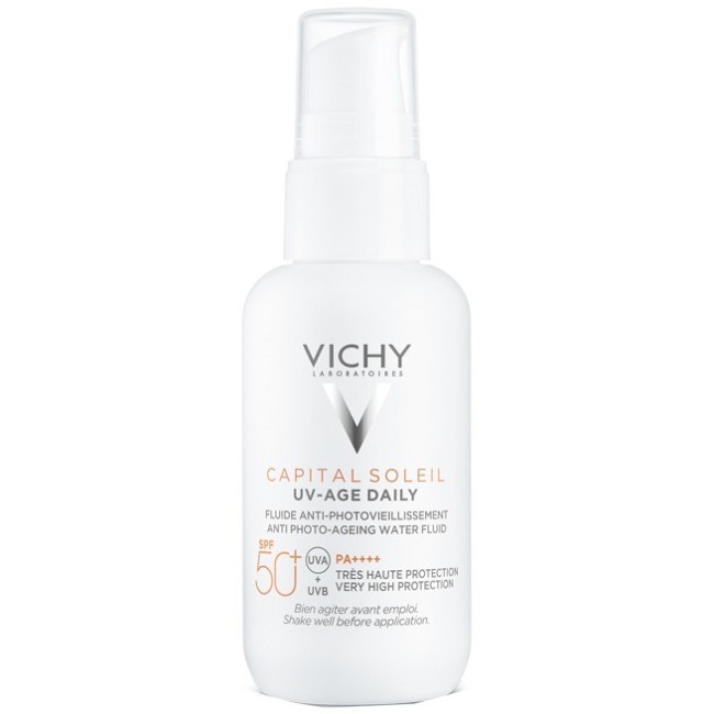 Capital soleil uv-age fluido anti-fotoinvecchiamento spf50+ 40 ml