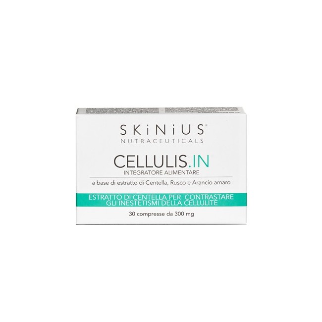 Skinius Cellulis in 30 compresse integratore per la cellulite