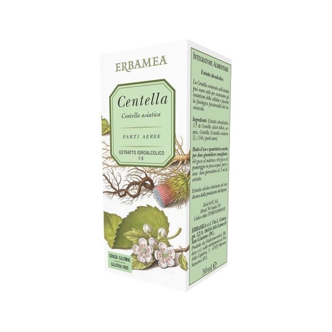 Erbamea Centella estratto idrolacolico gocce 50 ml