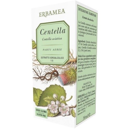 Erbamea Centella estratto idrolacolico gocce 50 ml