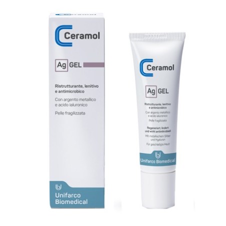 Unifarco Ceramol ag gel lenitivo e ristrutturante 30 ml