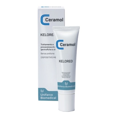 Ceramol kelored gel prevenzione cicatrici ipertrofiche 30 ml