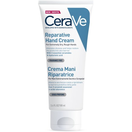 Cerave crema mani riparatrice pelle screpolata 100 ml