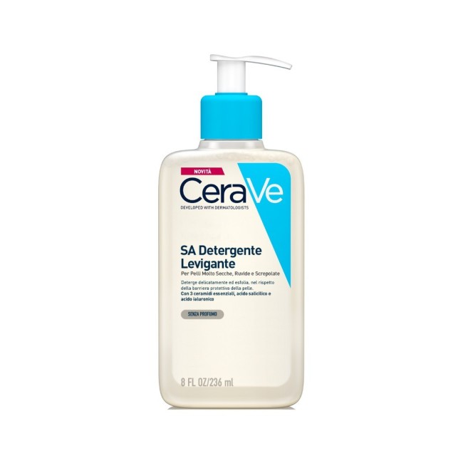 Cerave Sa Detergente Levigante per pelli secche 236ml