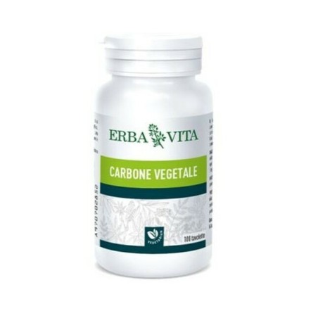 Erba Vita Carbone vegetale integratore 100 tavolette