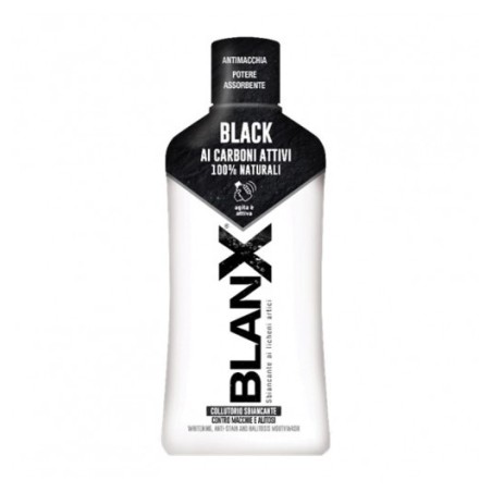 Blanx collutorio black sbiancante e rinfrescante 500 ml