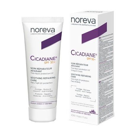 Noreva italia Cicadiane protezione solare spf50+ crema 40 ml