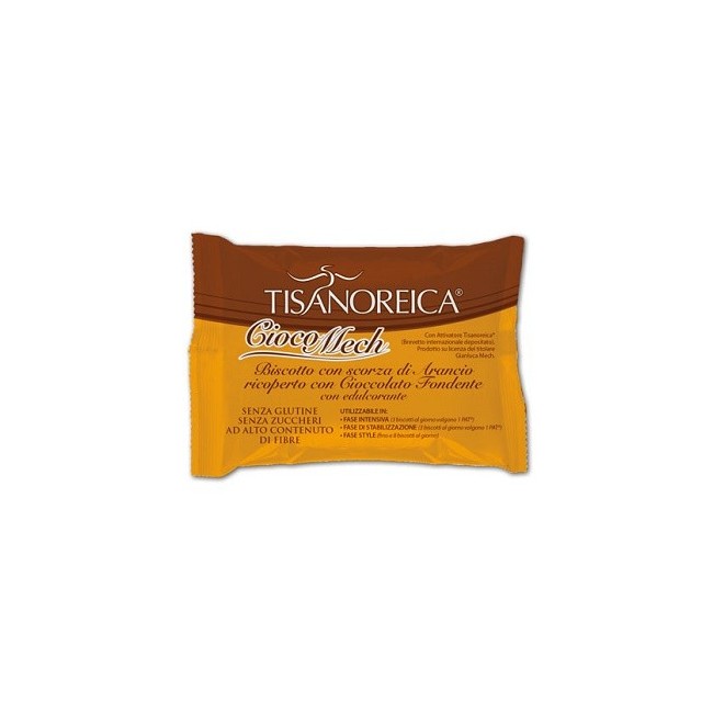 Ciocomech 9 biscotti al cioccolato e arancio da 13 g