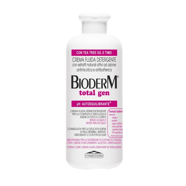 Farmoderm Bioderm total gen detergente idratante 500ml