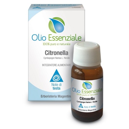 Erboristeria magentina Citronella olio essenziale gocce 10 ml