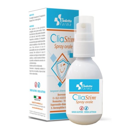 Budetta pharma Cliastim spray orale con beta glucani 20 ml