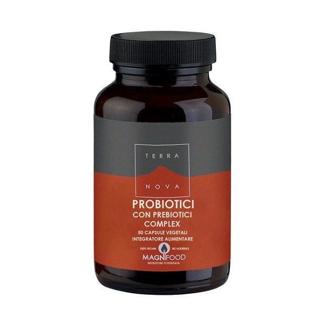 Terranova probiotici con prebiotici complex 50 capsule