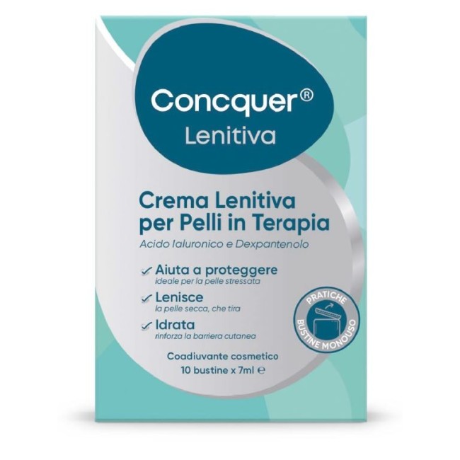 Ekuberg pharma Concquer crema lenitiva 10 bustine da 7 ml