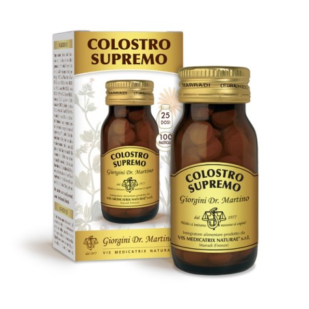 Dottor Giorgini Colostro supremo integratore 100 pastiglie