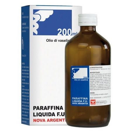 Nova argentia paraffina liquida lassativa 200 ml