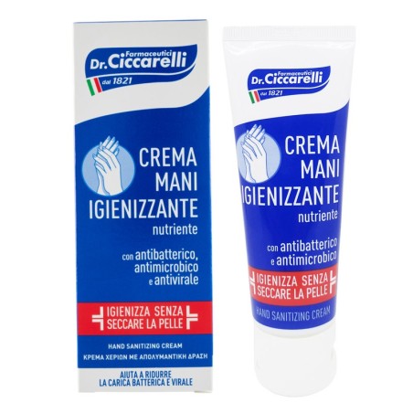 Dottor ciccarelli crema mani igienizzante 75 ml