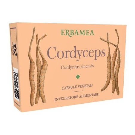 Erbamea Cordyceps integratore 24 capsule vegetali