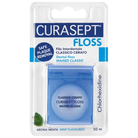 Curasept floss classic cerato filo interdentale con clorexidina