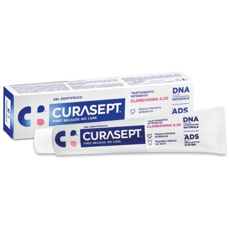 Curasept dentifricio con clorexidina 0,20 75 ml ads+dna