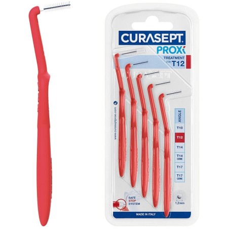 Curasept proxi angle t12 rosso red per spazi interdentali