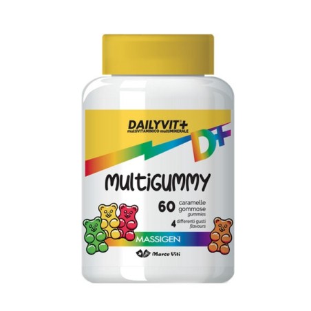 Massigen Dailyvit multigummy 60 caramelle gommose