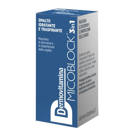 Dermovitamina micoblock 3 in 1 smalto blu 5 ml