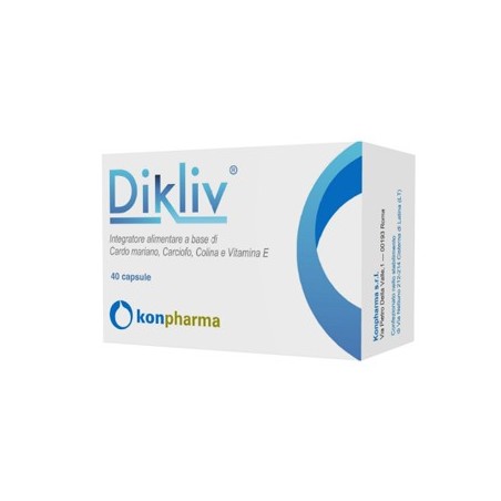 Konpharma Dikliv 40 capsule integratore per il fegato