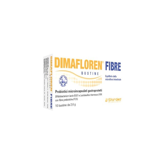 Stardea Dimafloren fibre 10 bustine integratore con probiotici