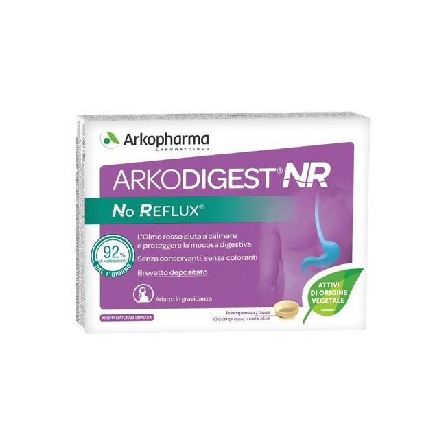 Arkofarm Arkodigest Noreflux integratore 16 Compresse