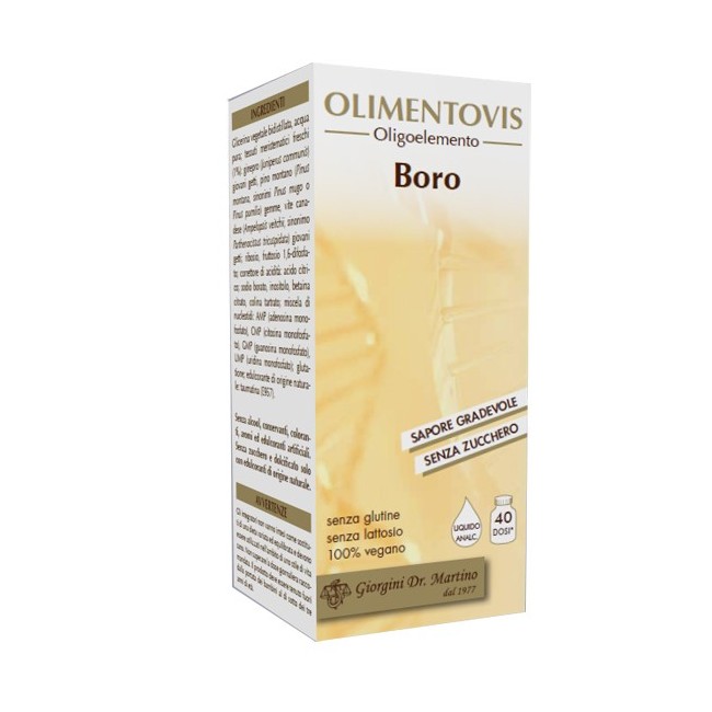 Dr Giorgini Ser-vis Boro Olimentovis oligoelementi 200 Ml