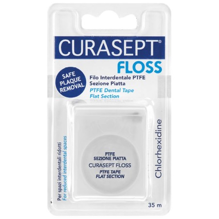 Curasept Floss Ptfe Tape Clorexidina filo interdentale 1 pezzo