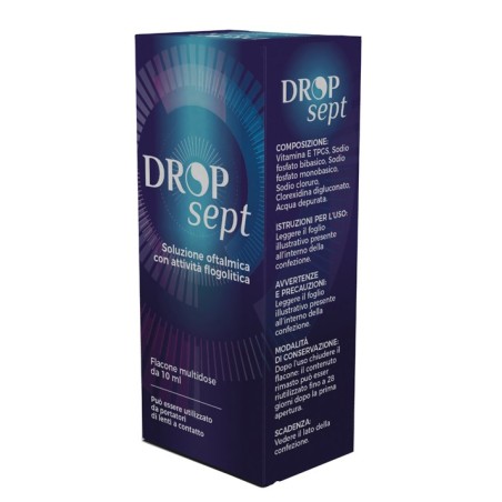 Sooft Italia Dropsept Soluzione Oftalmica gocce 10 Ml