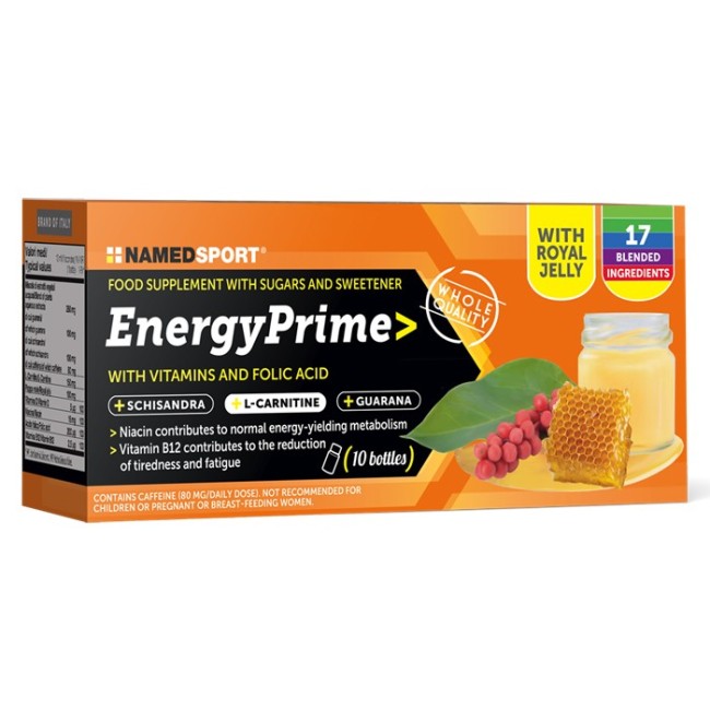 Namedsport Energy Prime integratore 10 Flaconcini