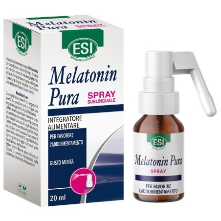 Esi Melatonin Pura Spray integratore di melatonina 20 Ml