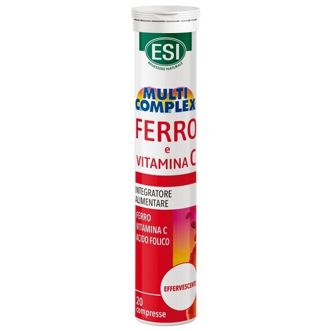 Esi Multicomplex Ferro Vitamina C 20 Compresse Effervescenti