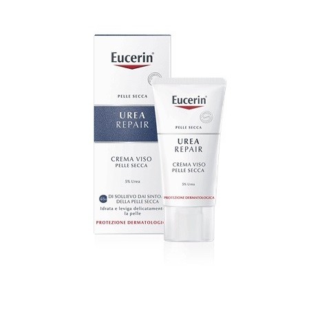 Beiersdorf Eucerin Crema Levigante Viso 5% Urea 50 Ml