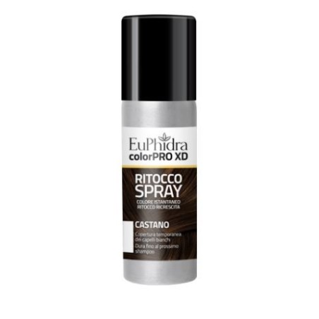 Euphidra Colorpro Xd Tintura Ritocco Spray Capelli Castano 75 ml