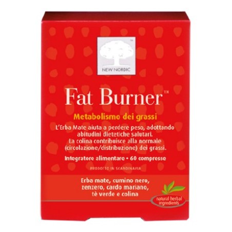 New Nordic Fat Burner 60 Compresse per metabolismo grassi