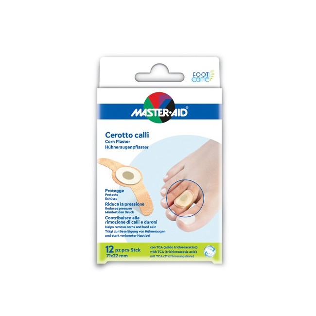 Master-aid Cerotto Callifugo Foot Care 71x22 Mm 12 Pezzi